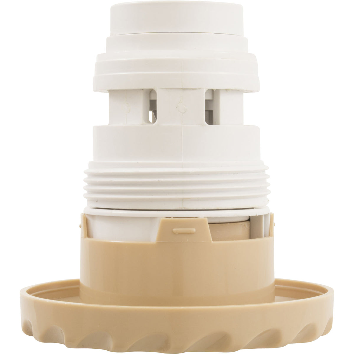 3.5In Gunite Jet (Dir, Adj, Scalloped, Non-Tex) Tan