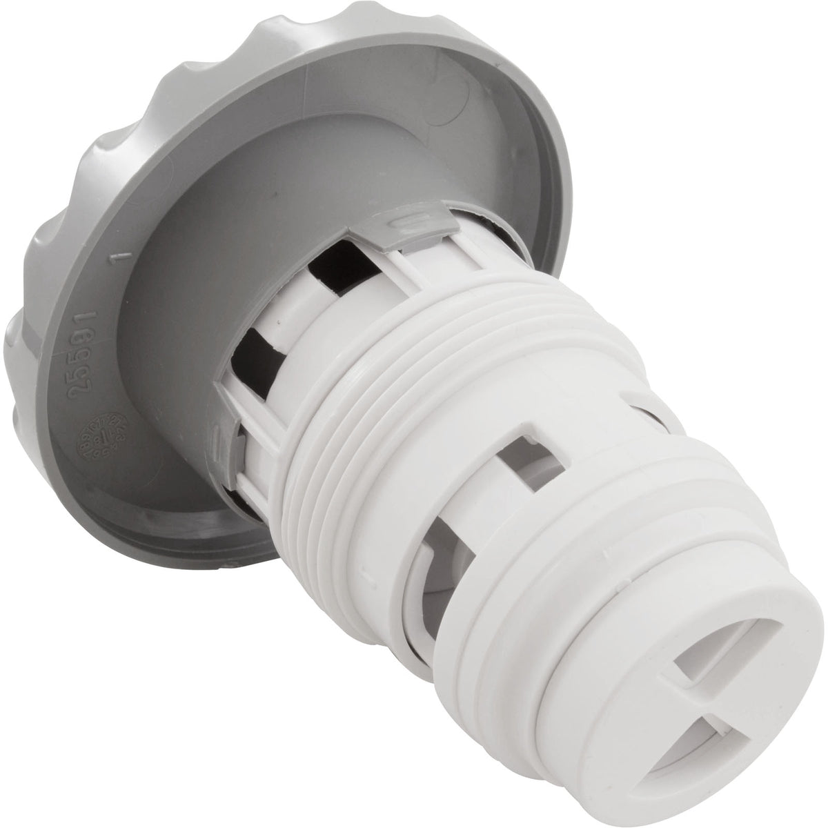 Jet Intl, Poly Jet Generic, 3-3/8"fd, Multi Mass, Dlx Scal, Gry