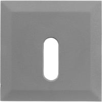 Deck Jet (J-Style) Square Cover Gray