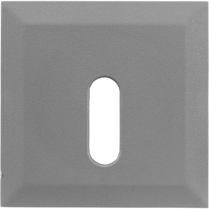 Deck Jet (J-Style) Square Cover Gray