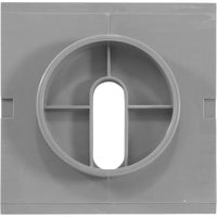 Deck Jet (J-Style) Square Cover Gray