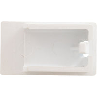 Led Waterfall Door & Door Cover, White