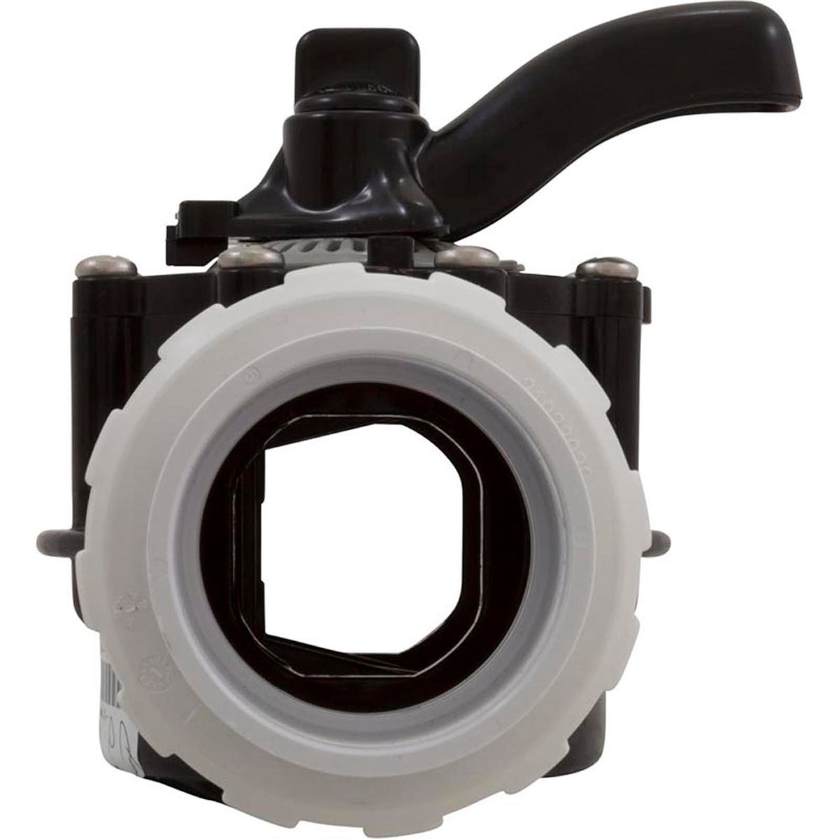 Diverter Valve, 2In Unions, 2-Way, Black