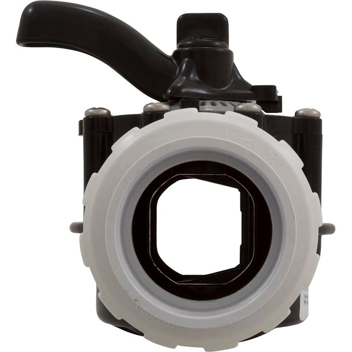 Diverter Valve, 2In Unions, 2-Way, Black