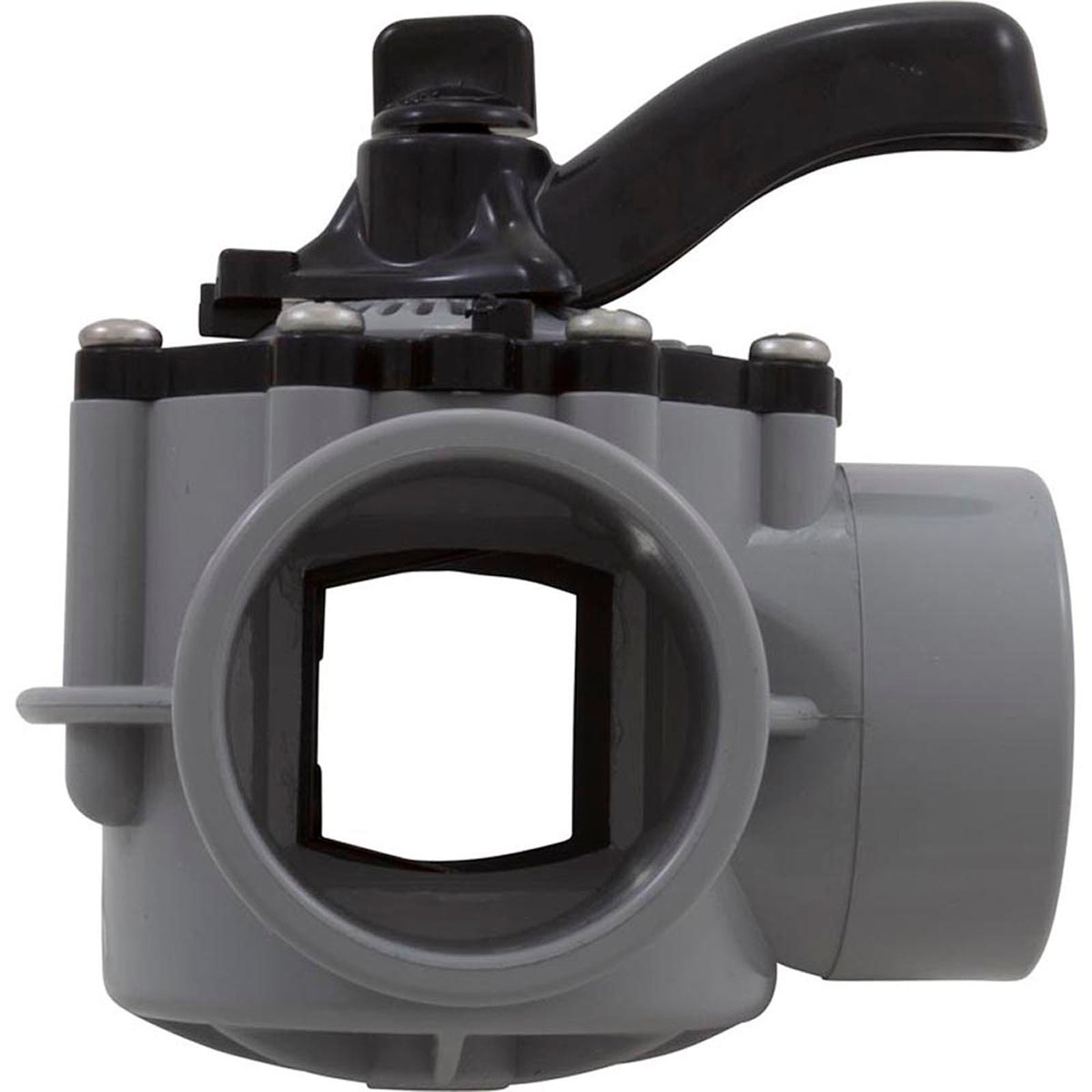Diverter Valve, 2In S X 2.5In Sp, 3-Way, Gray