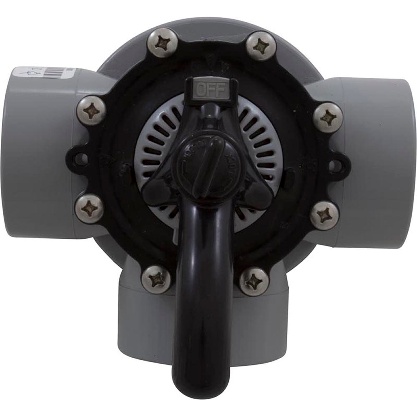 Diverter Valve, 2In S X 2.5In Sp, 3-Way, Gray