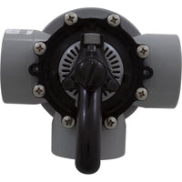 Diverter Valve, 2In S X 2.5In Sp, 3-Way, Gray