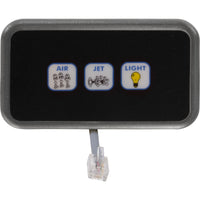 Lx-Rmt 3 Button Aux.Panel