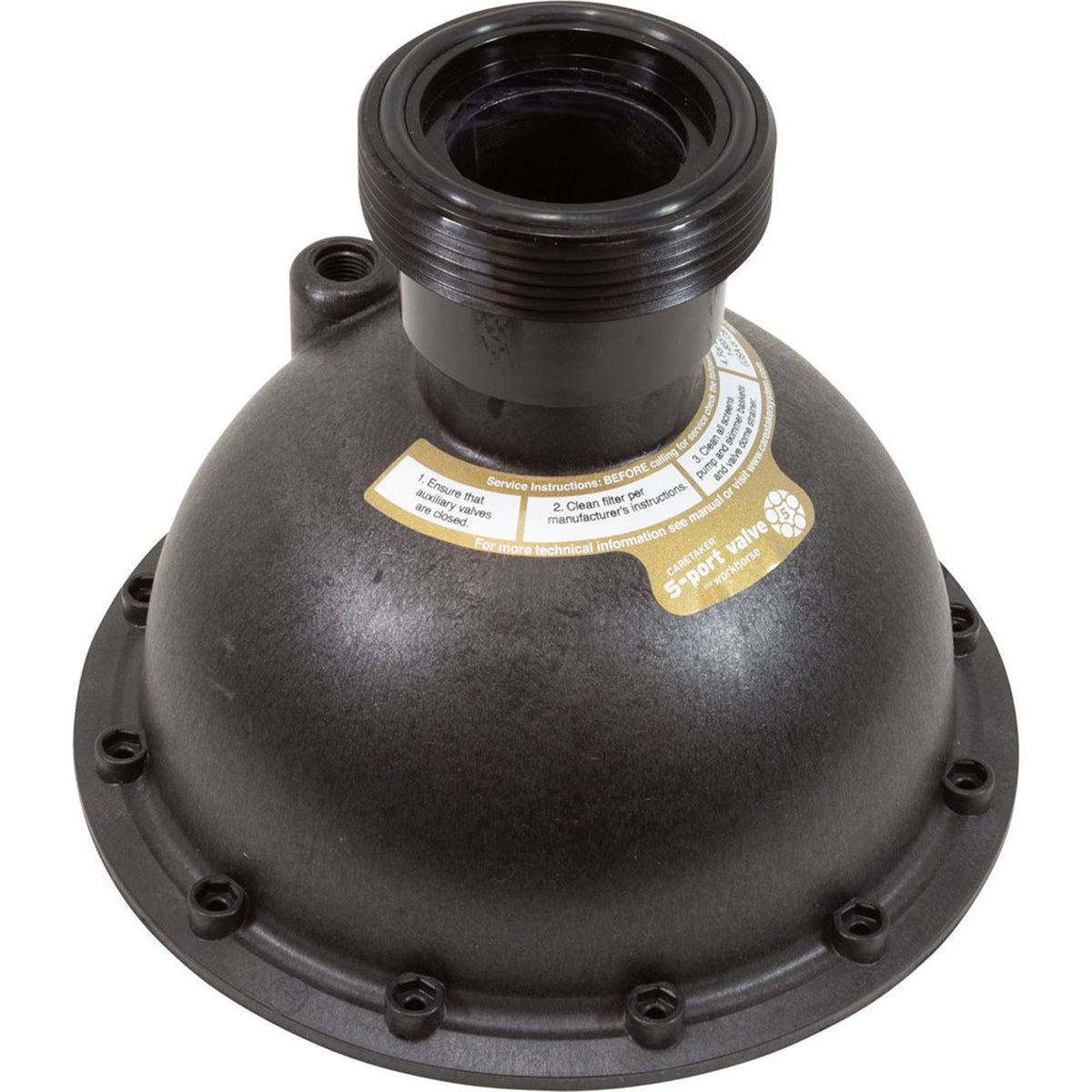 Zodiac Top Housing With Threaded Union Adapter For 5-9-2200