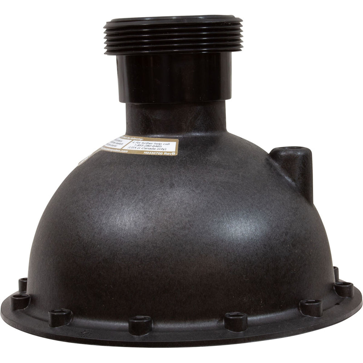 Zodiac Top Housing With Threaded Union Adapter For 5-9-2200