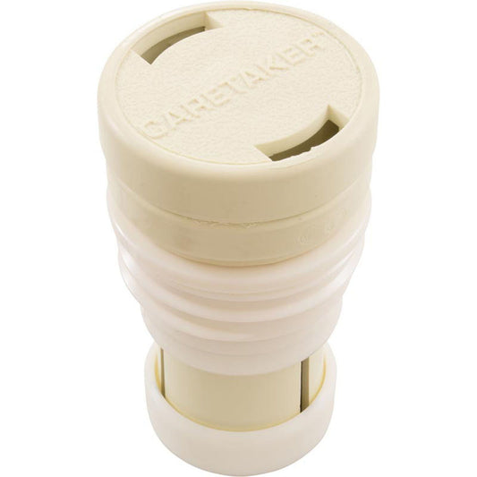 Cabezal de limpieza roscado Zodiac, crema claro