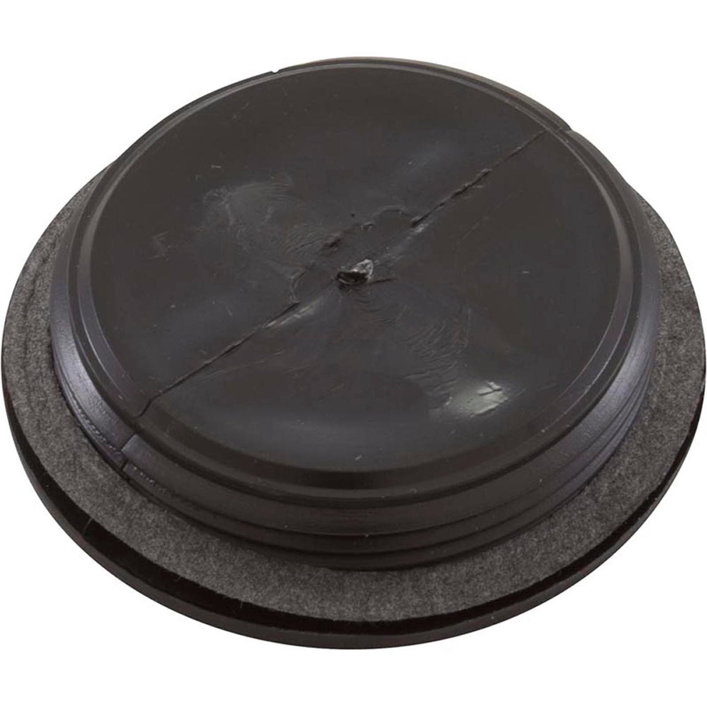 Flush Plug 1 1/2" W/Gasket- Black