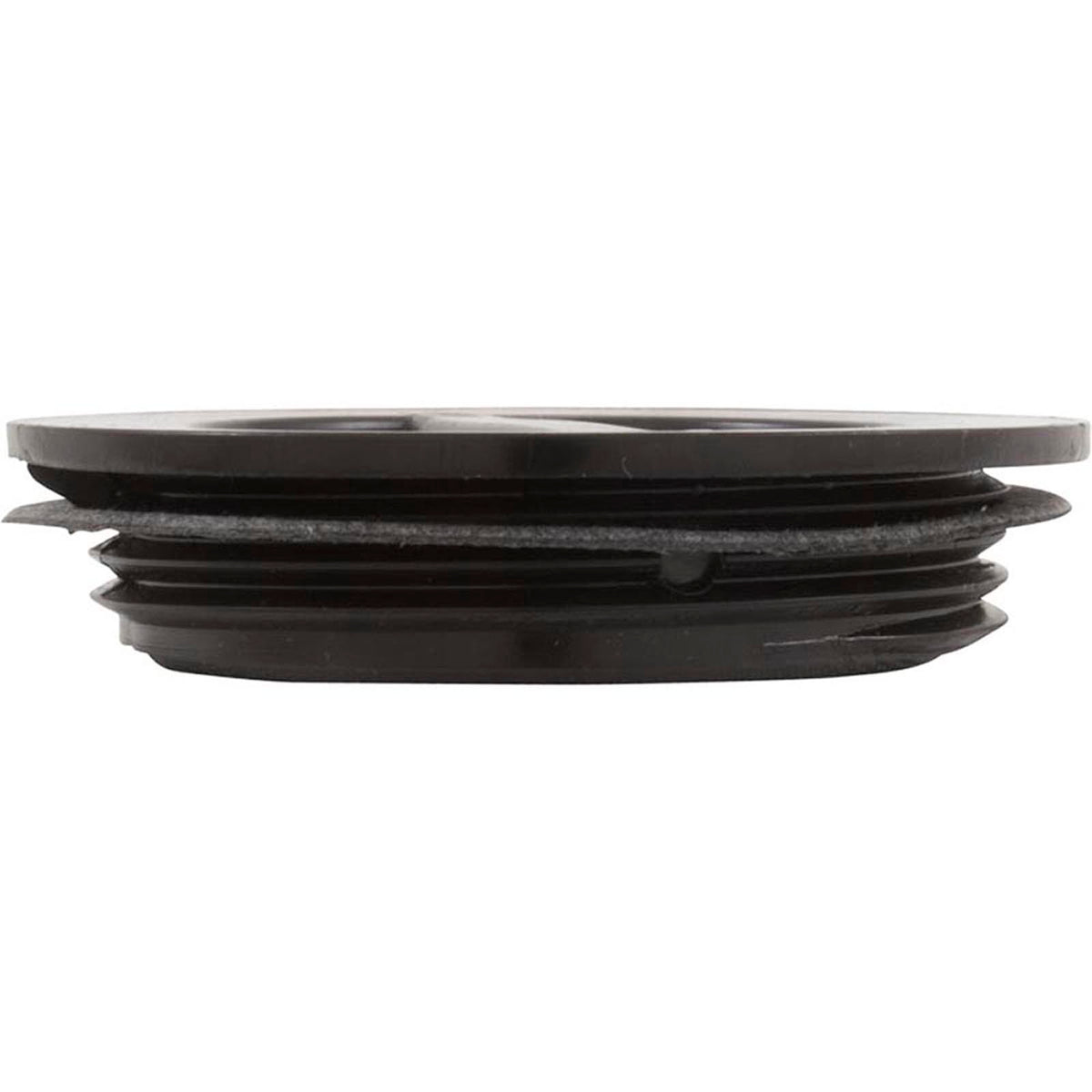 Flush Plug 1 1/2" W/Gasket- Black
