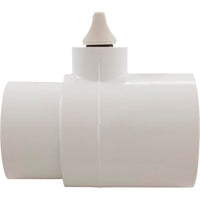 Tee Assembly With Relief Plug 2" Spigot X 2" S X 3/8" Fpt Wi