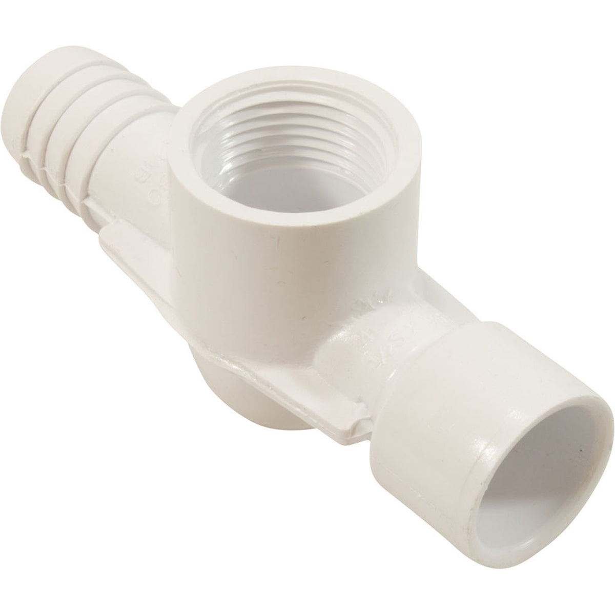 1/2"S X 3/4"B X 3/4"Fpt Tee Sensor - White