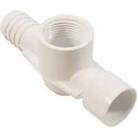 1/2"S X 3/4"B X 3/4"Fpt Tee Sensor - White
