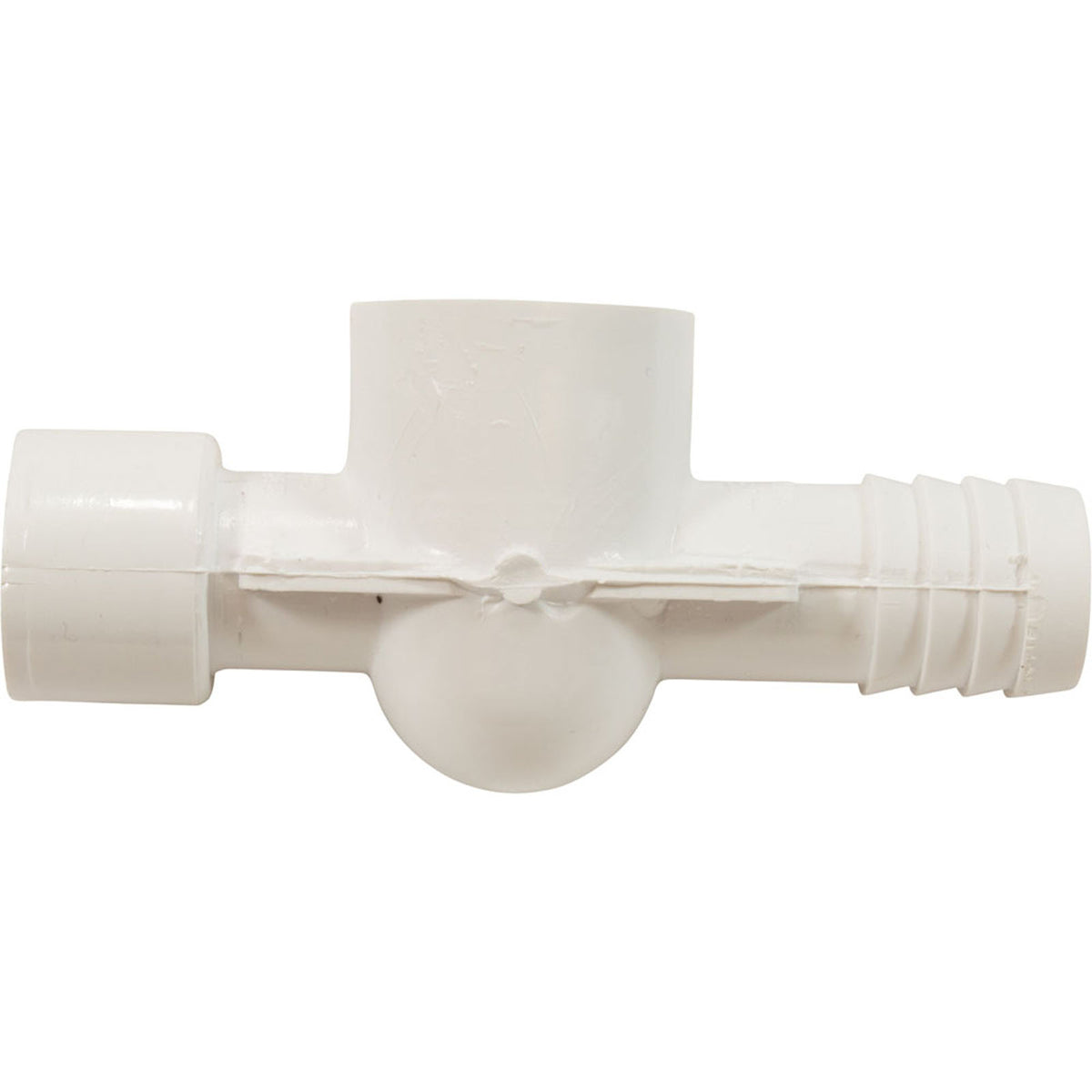 1/2"S X 3/4"B X 3/4"Fpt Tee Sensor - White