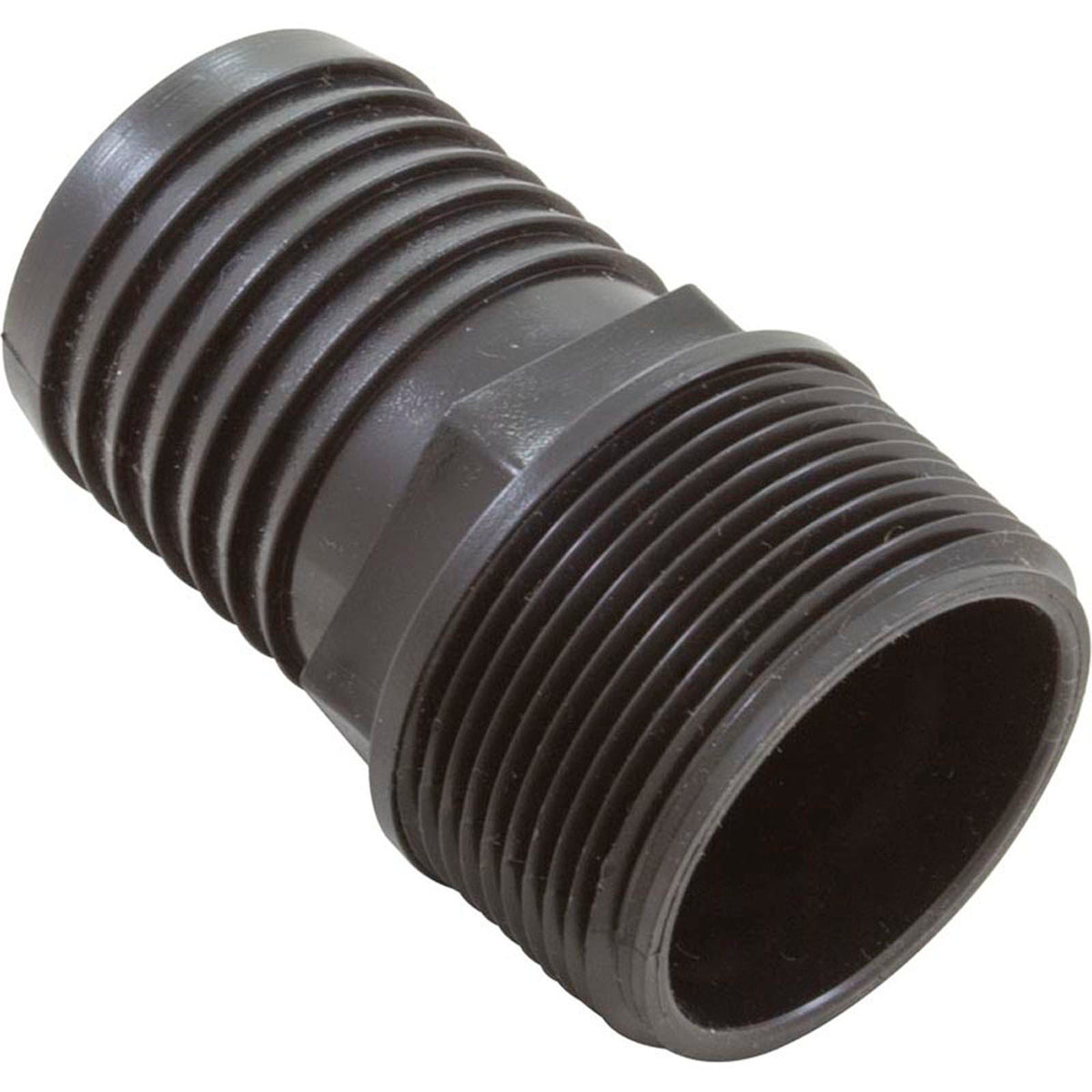 Adaptateur de raccord cannelé pour tuyau 1 1/2" Mpt X 1 1/2"