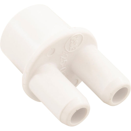 1/2" Spg X (2) 3/8" Barb Adaptor For A/C Or Air Check Valve