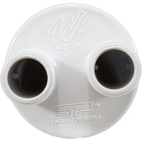 Bath Barb Adapter 1.5 Socket X (2) 3/4"Smooth Barb