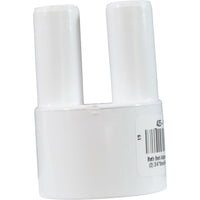 Bath Barb Adapter 1.5 Socket X (2) 3/4"Smooth Barb