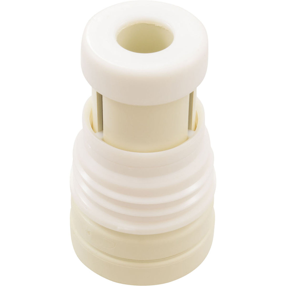 Zodiac High Flow Threaded Cleaning Head, Light Cream