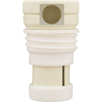 Zodiac High Flow Threaded Cleaning Head, Light Cream
