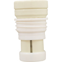 Zodiac High Flow Threaded Cleaning Head, Light Cream