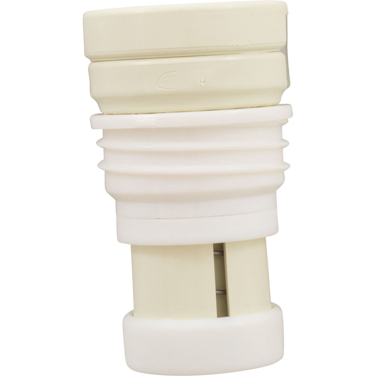 Zodiac High Flow Threaded Cleaning Head, Light Cream