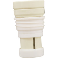 Zodiac High Flow Threaded Cleaning Head, Light Cream