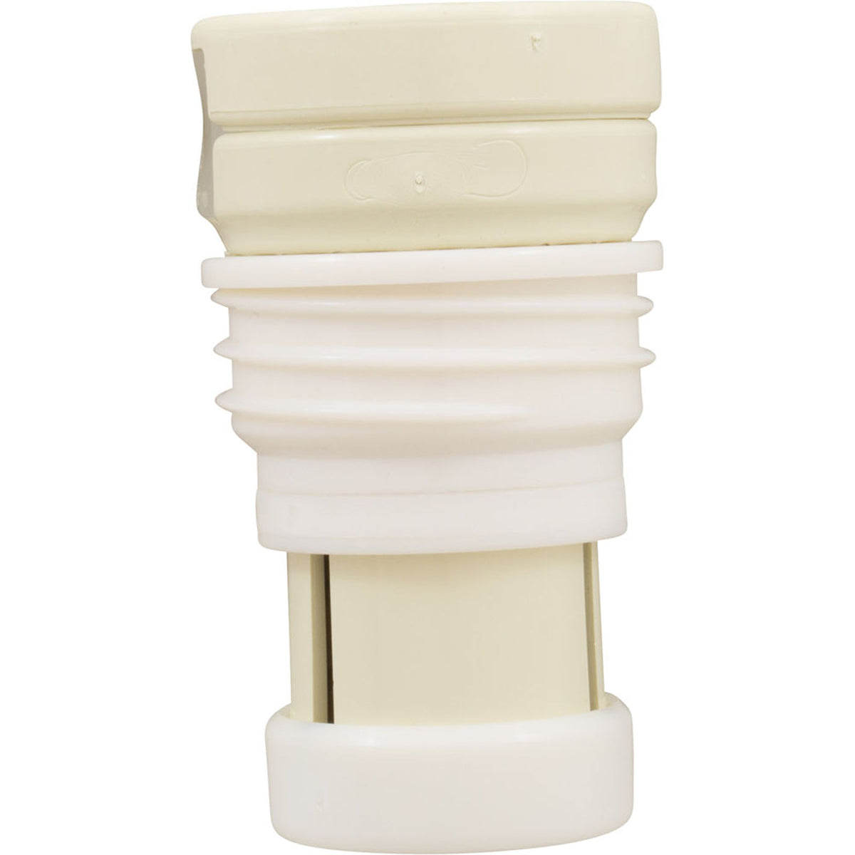 Zodiac High Flow Threaded Cleaning Head, Light Cream