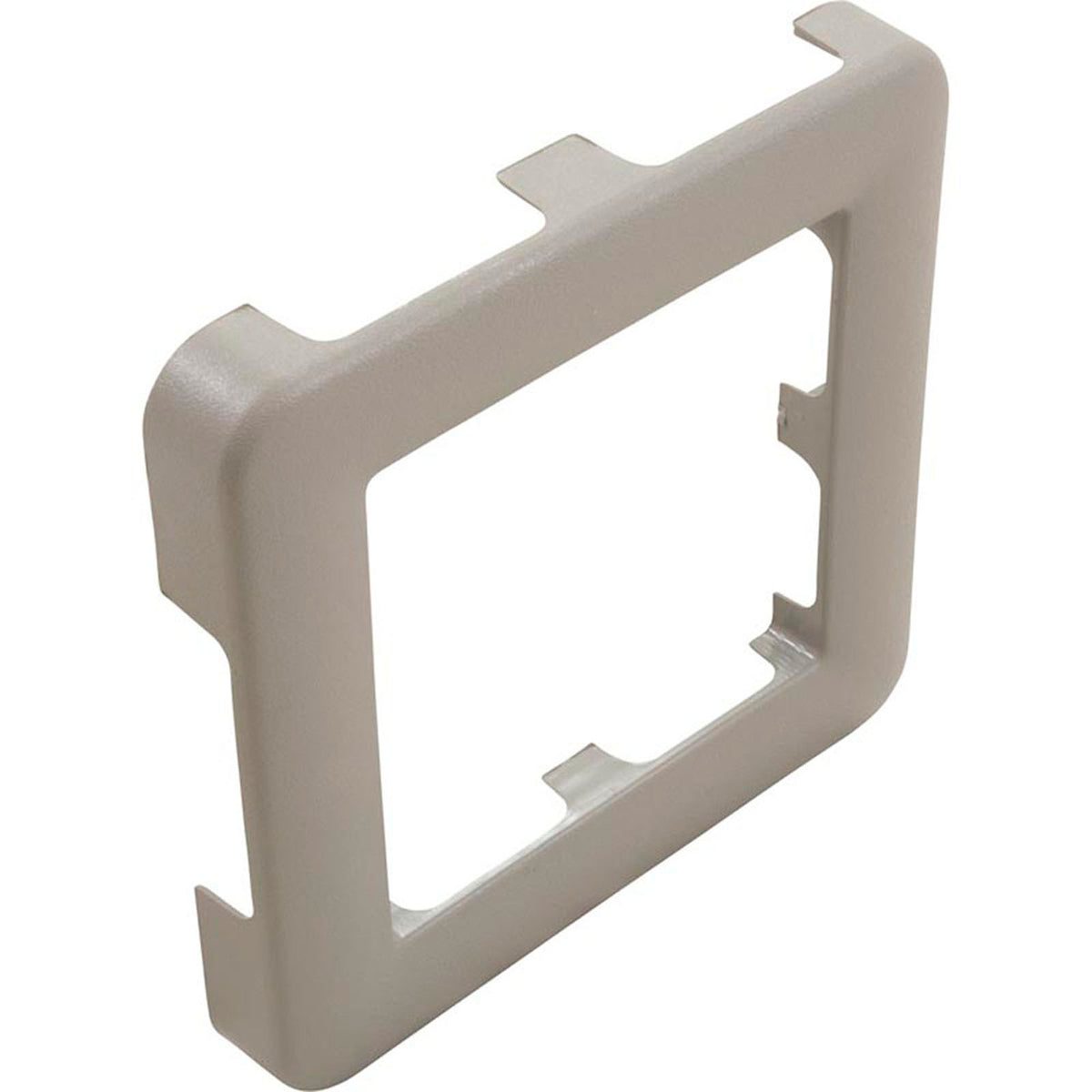 Trim Plate Plastic, Gray
