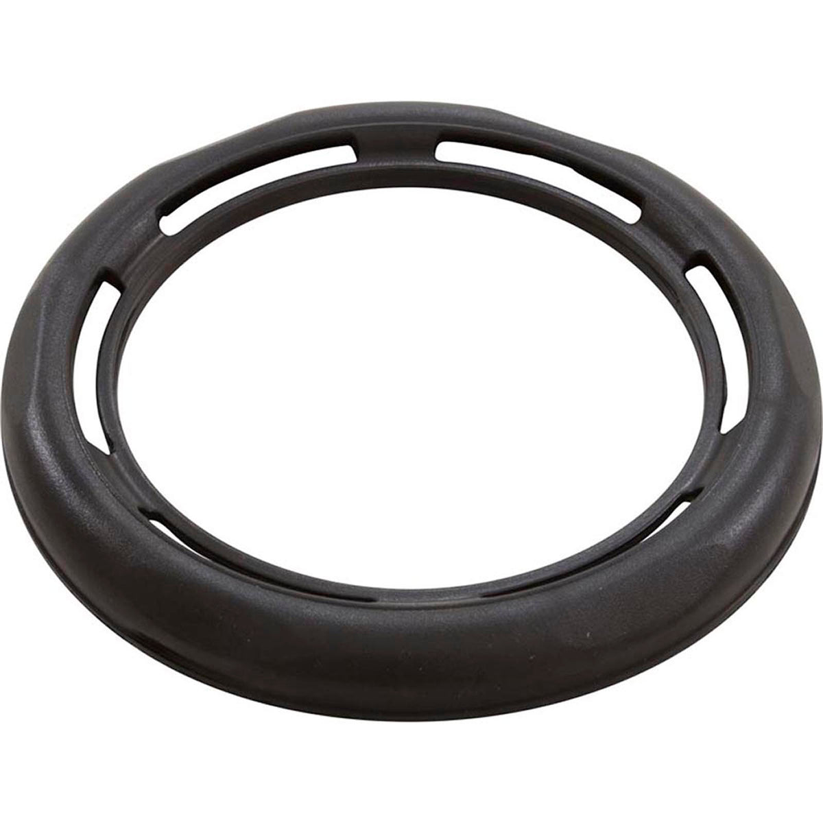 Trim Ring, Waterway Teleweir, 6 Scallop, Black