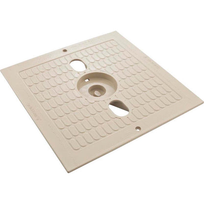 Couvercle carré, revêtement en vinyle pour écumoire enterrée - Beige