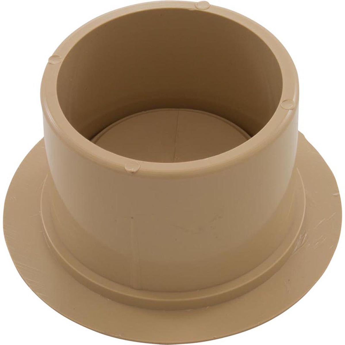 Volleyball Pole Holder Flange & Plug Assembly-Biege