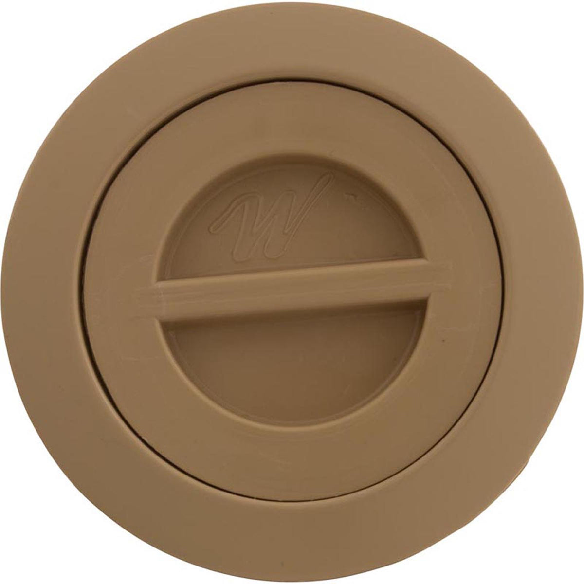 Volleyball Pole Holder Flange & Plug Assembly-Biege