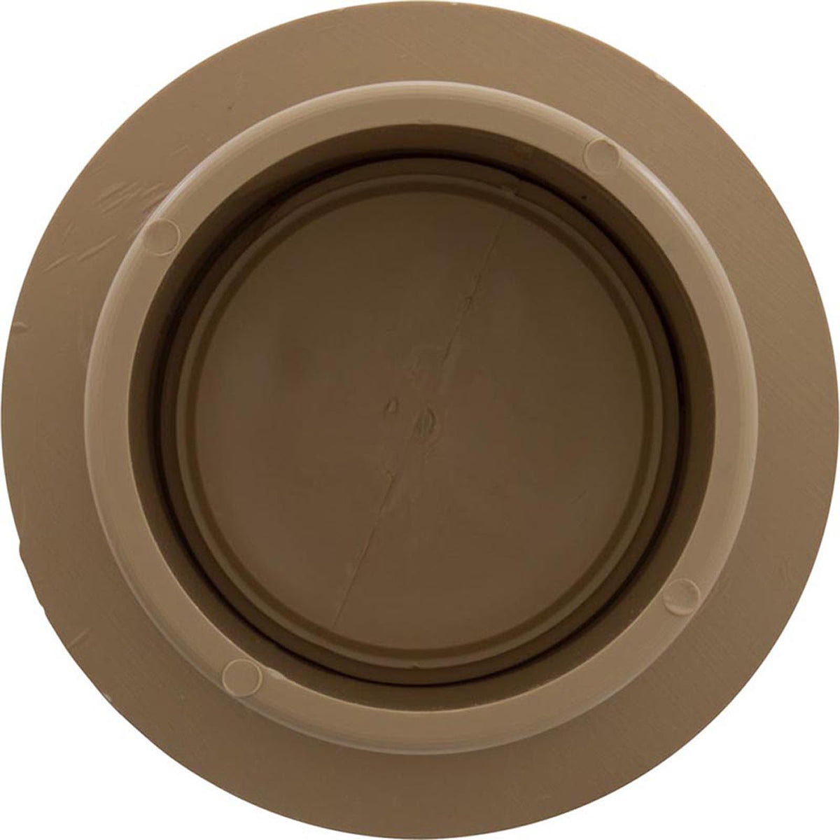 Volleyball Pole Holder Flange & Plug Assembly-Biege