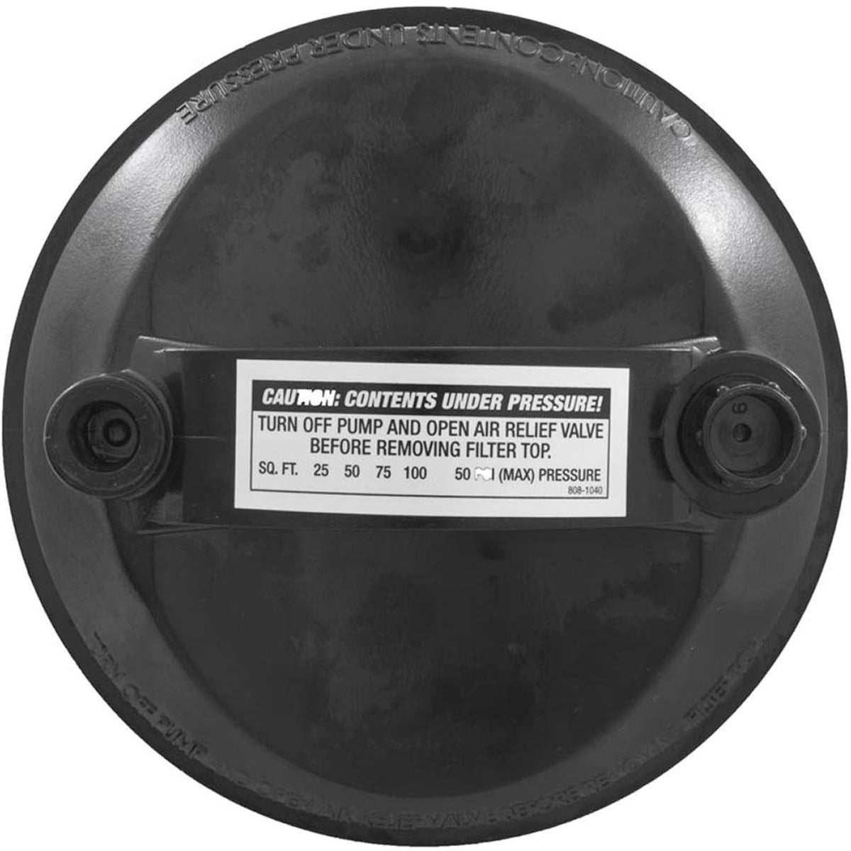 T/L Filter Lid W/Plug & O-Rings