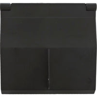 Porte de déversoir avec mousse, écumoire de spa carrée