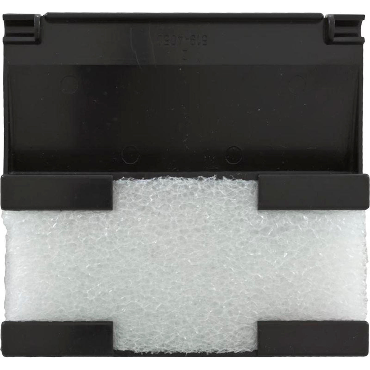 Porte de déversoir avec mousse, écumoire de spa carrée