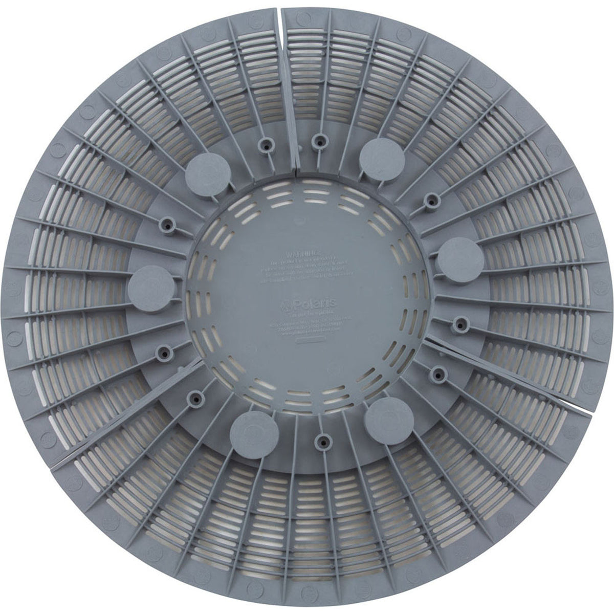 Tapa de drenaje principal Zodiac Unibridge 5825, gris