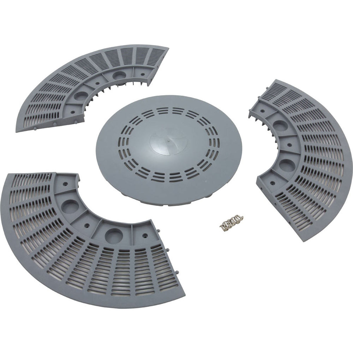 Tapa de drenaje principal Zodiac Unibridge 5825, gris