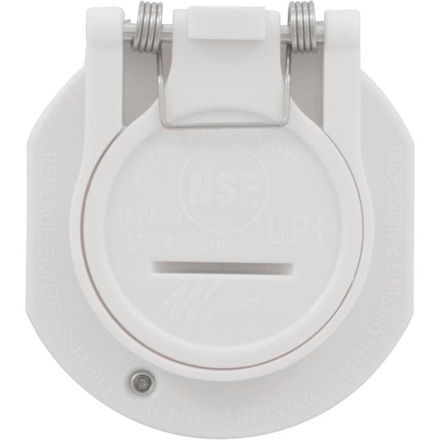 Vac Lock 1 1/2"Mpt - Blanco