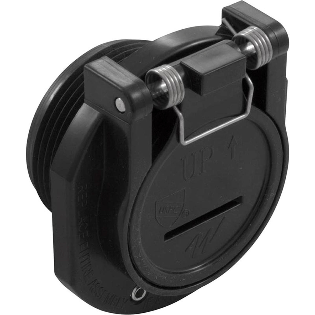 Vac Lock 1 1/2"Mpt - Black