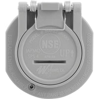 Vac Lock 1 1/2"Mpt - Gray