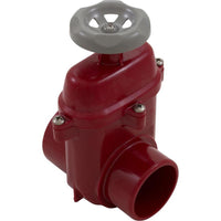 Gate Valve, 2 1/2"S X 2 1/2"Spg.-Red