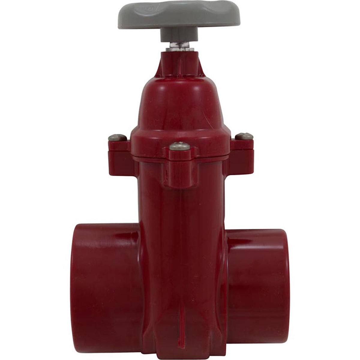 Gate Valve, 2 1/2"S X 2 1/2"Spg.-Red