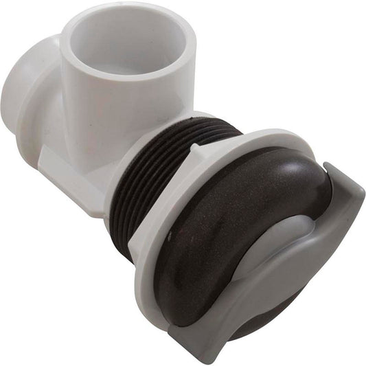 Válvula desviadora de acceso superior, estilo "S", de 1", dos tonos, vertical, 1 punto