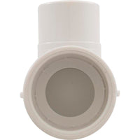 1" Check Valve Tee Assembly 1"S X 1"S - White