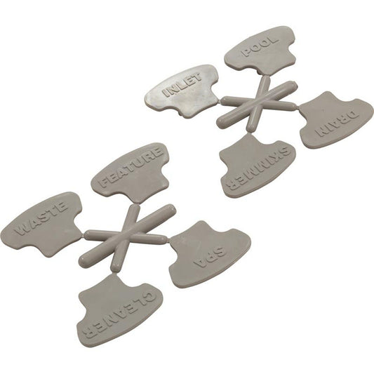 Conjunto de etiquetas de flujo Truseal